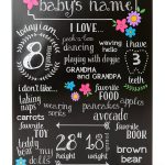 Chalkboard Photo Prop Kate Milo Wooden Baby-0