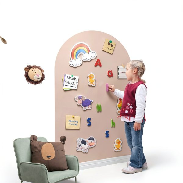Warasee Magnetic Chalkboard Wall Decal Heart Shape-1