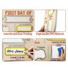 Kids Chalkboard Sign Hoblynth PVC Double‑Sided-5