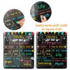 First Last Day School Sign Chambom Chalkboard Black-5