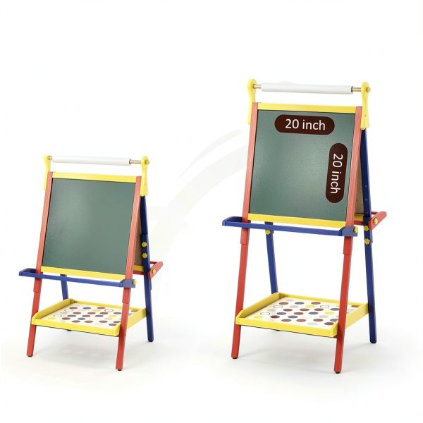 Kids Chalkboard USBJ Portable Magnetic Board-6