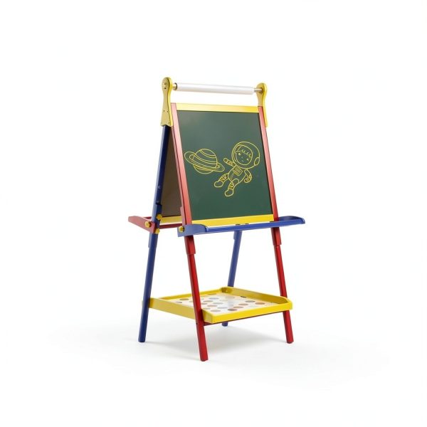 Kids Chalkboard USBJ Portable Magnetic Board-7