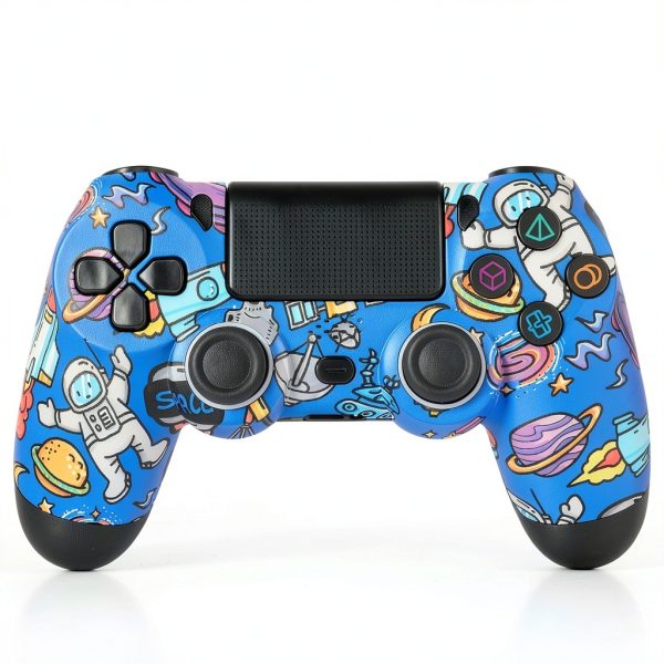 MINSWC Wireless PS4 Controller Blue 10m Range-2