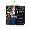 First Day School Chalkboard Libemskix Double‑Sided Board-6