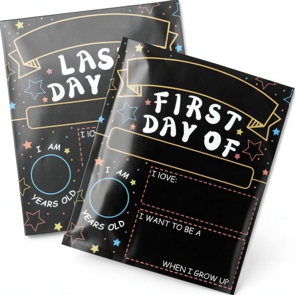 Kids Chalkboard OHOME Double Sided Paper Board-6