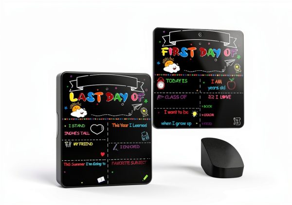 First Day School Chalkboard Libemskix Double‑Sided Board-2