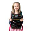 First Day School Chalkboard Yunfan Wood Board-6