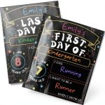 Kids Chalkboard OHOME Double Sided Paper Board-0