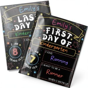 Kids Chalkboard OHOME Double Sided Paper Board-0