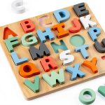 Janod Stylish Stand-Up Letters for Kids-0