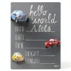 Cohas Newborn Baby Chalkboard Sign Unisex Engineered Wood-0