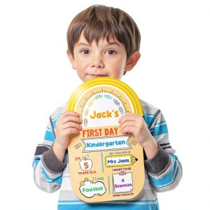 Kids Chalkboard Sign Hoblynth PVC Double‑Sided-0