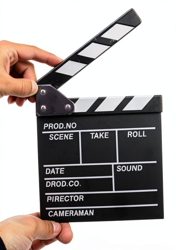 Kids Clapboard Classic Board for Play Acting-4