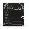Cohas Newborn Baby Chalkboard Sign Unisex Engineered Wood-8