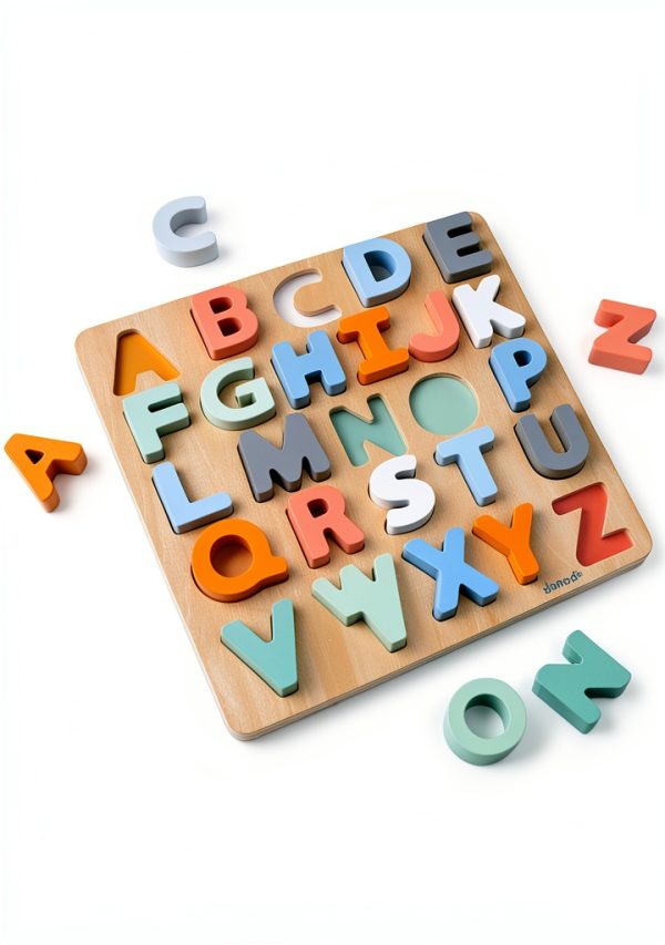 Janod Stylish Stand-Up Letters for Kids-1