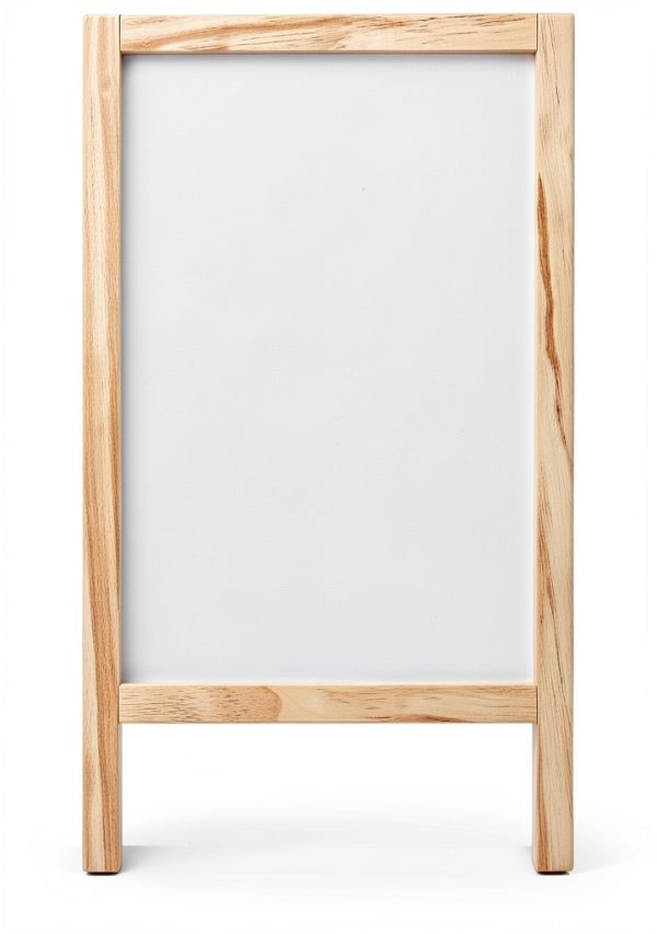 PRETYZOOM Kids Wooden Chalkboard Easel Board-5
