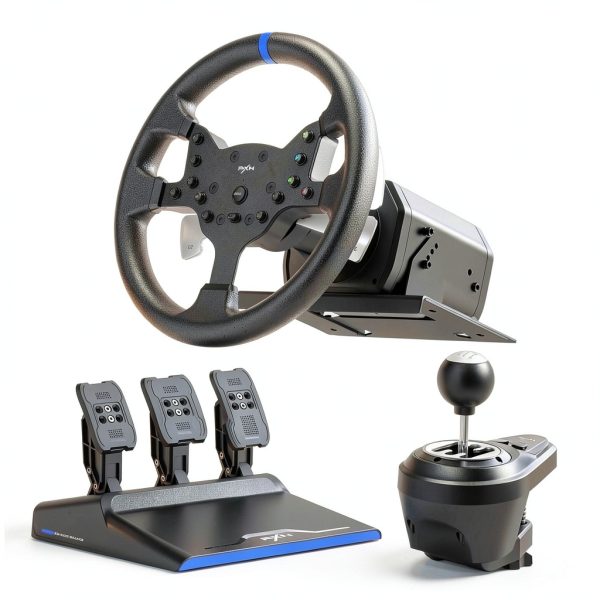 PXN V99 Racing Wheel 4in1 Force Feedback for PC-0