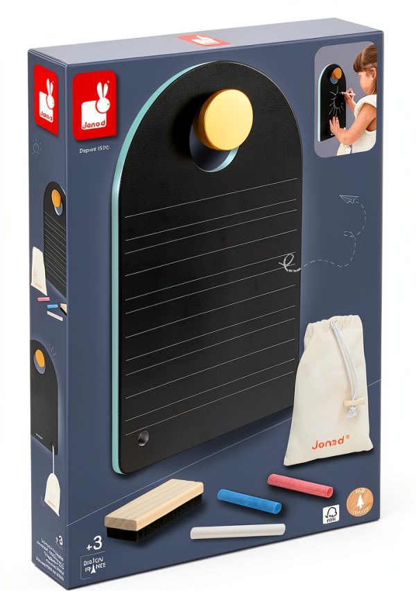 Janod Portable Blackboard for Kids-9