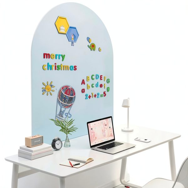 JKCWOTS Kids Chalkboard for Learning and Creativity-3