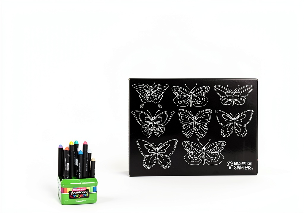 Imagination Starters Kids Chalkboard Double Sided Easy Clean