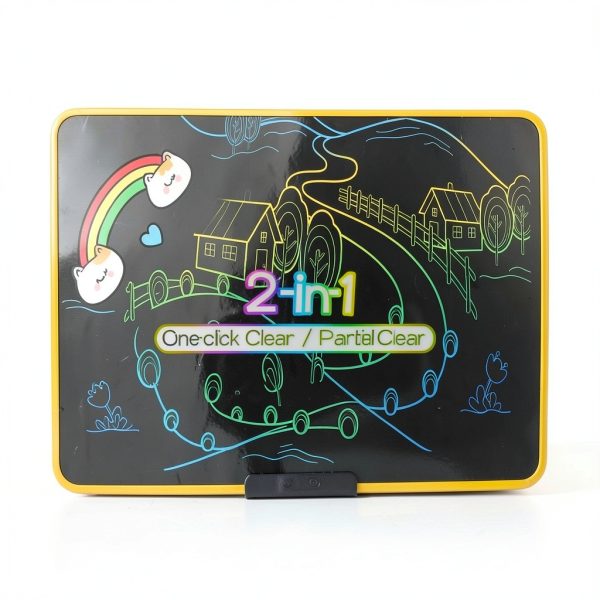 XZBB 28 inch LCD Kids Chalkboard Tablet Nonblue-4