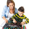 First Last Day School Sign Chambom Chalkboard Black-6