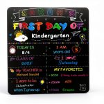 First Day School Chalkboard Libemskix Double‑Sided Board-0