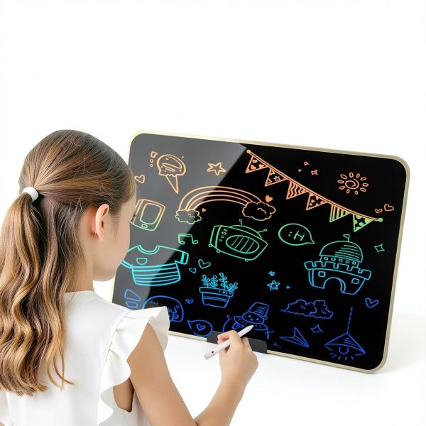 XZBB 28 inch LCD Kids Chalkboard Tablet Nonblue-7