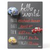 Cohas Newborn Baby Chalkboard Sign Unisex Engineered Wood-2