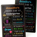 WhatSign Kids Chalkboard Sign for School-0