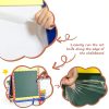 Kids Chalkboard USBJ Portable Magnetic Board-3