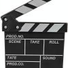 Kids Clapboard Classic Board for Play Acting-0
