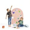 Warasee Magnetic Chalkboard Wall Decal Heart Shape-5