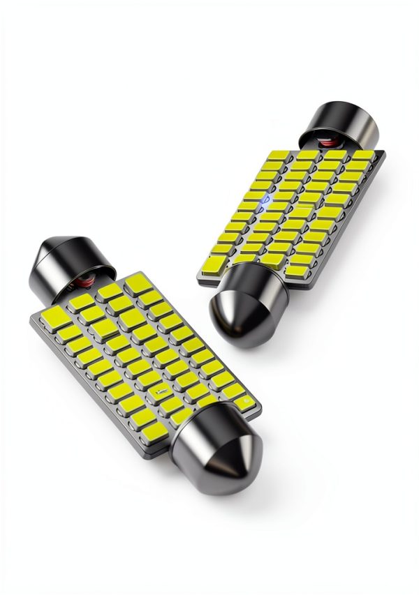 LED Car Interior Light LUYED 4pcs Xenon White-6