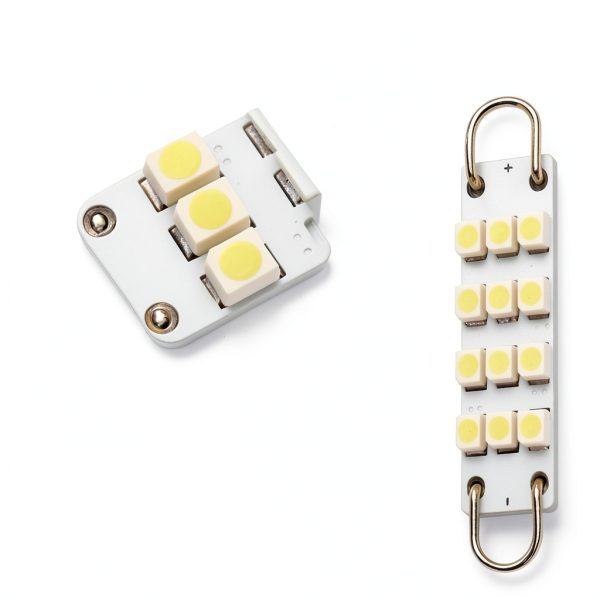 GLOFE LED Bulbs 12V 4-Pack Universal Fit White-7