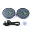 CoolKo LED Car Cup Holder Round ABS Glass-5