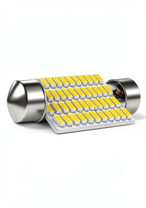 LED Car Interior Light LUYED 4pcs Xenon White-1