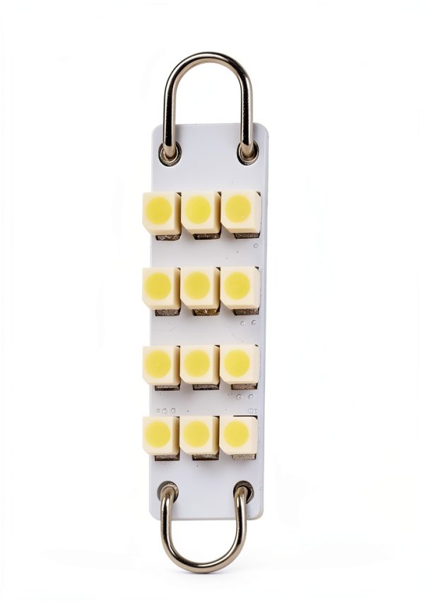 GLOFE LED Bulbs 12V 4-Pack Universal Fit White-2