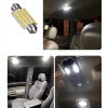LED Car Interior Light LUYED 4pcs Xenon White-2