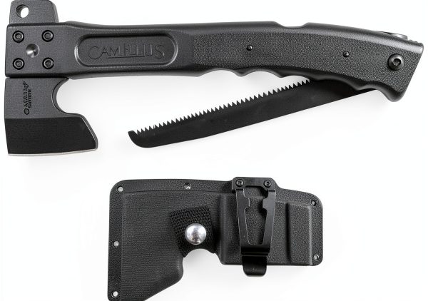 Camillus 3-in-1 Hatchet Lock Back Saw Hammer – Black Nylon Handle-0