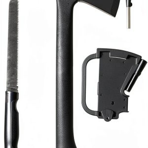 Camping Hand Axe by Wakeman Lightweight Hatchet with Serrated Saw-0