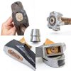 Safety Round Handle Wedges XQSL Axe Wedge Kit 20pcs Wood Metal Set-4