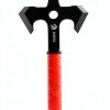 NedFoss Axe Throwing, 11.9" Full Tang Triple Edge Throwing Axe with Sheath TPE Rubber Handle, Axe Throwing Set 3, Axe for Throwing for Gifts-4