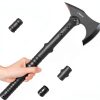 Tactical Survival Tomahawk Outdoor Axe by Hitdudu Black Upgraded Model-2