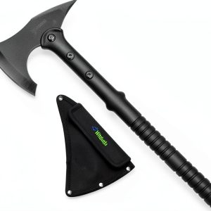 Tactical Survival Tomahawk Outdoor Axe by Hitdudu Black Upgraded Model-0